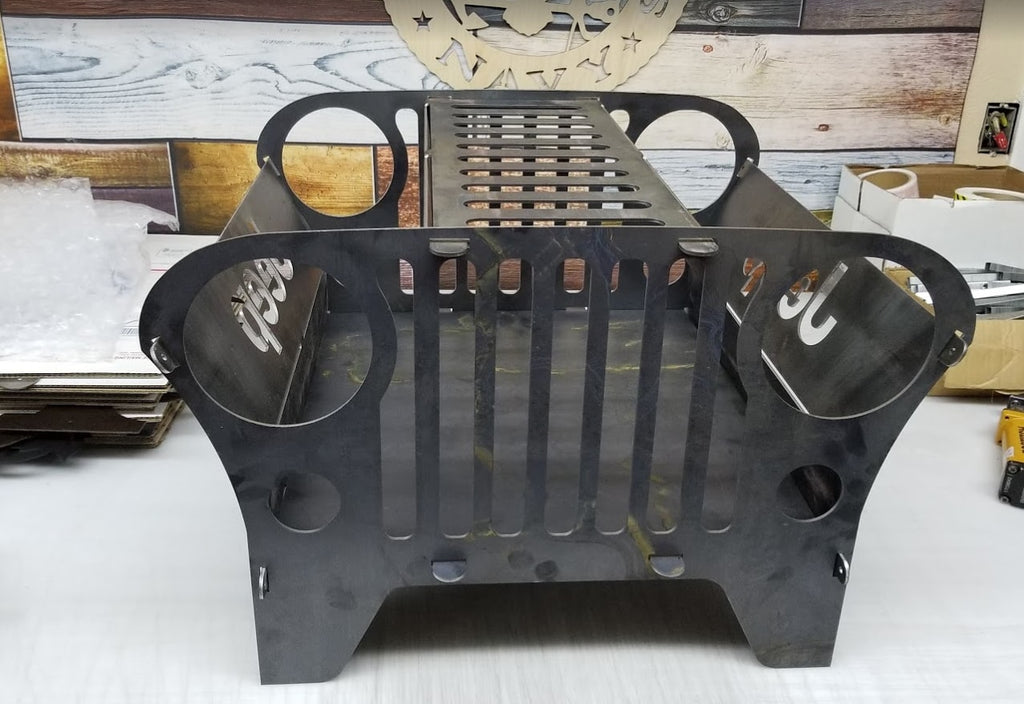 Jeep Grill Fire Pit-advanced-metal-art.myshopify.com