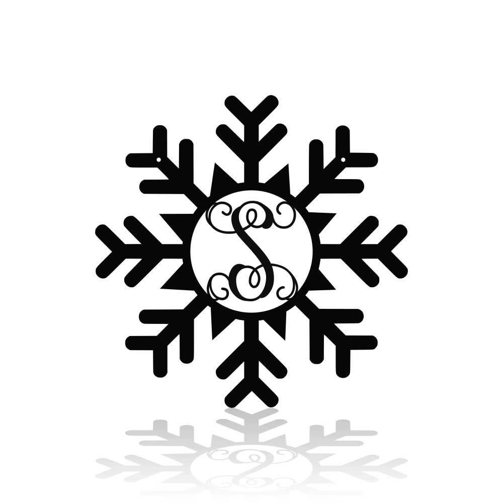 Snowflake Vine-advanced-metal-art.myshopify.com