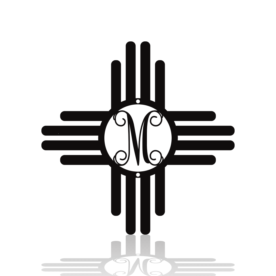 Zia Sun Symbol-advanced-metal-art.myshopify.com